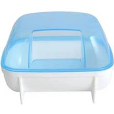 S/l storlek plast liten husdjur hamster bur badrum bastu rum husdjur chinchilla råtta sand bad toaletter små djur rengöringsmateriel - 1 / L