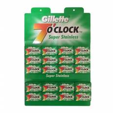 Gillette - 7 o'clock Super Stainless Double Edge Razor Blades x100