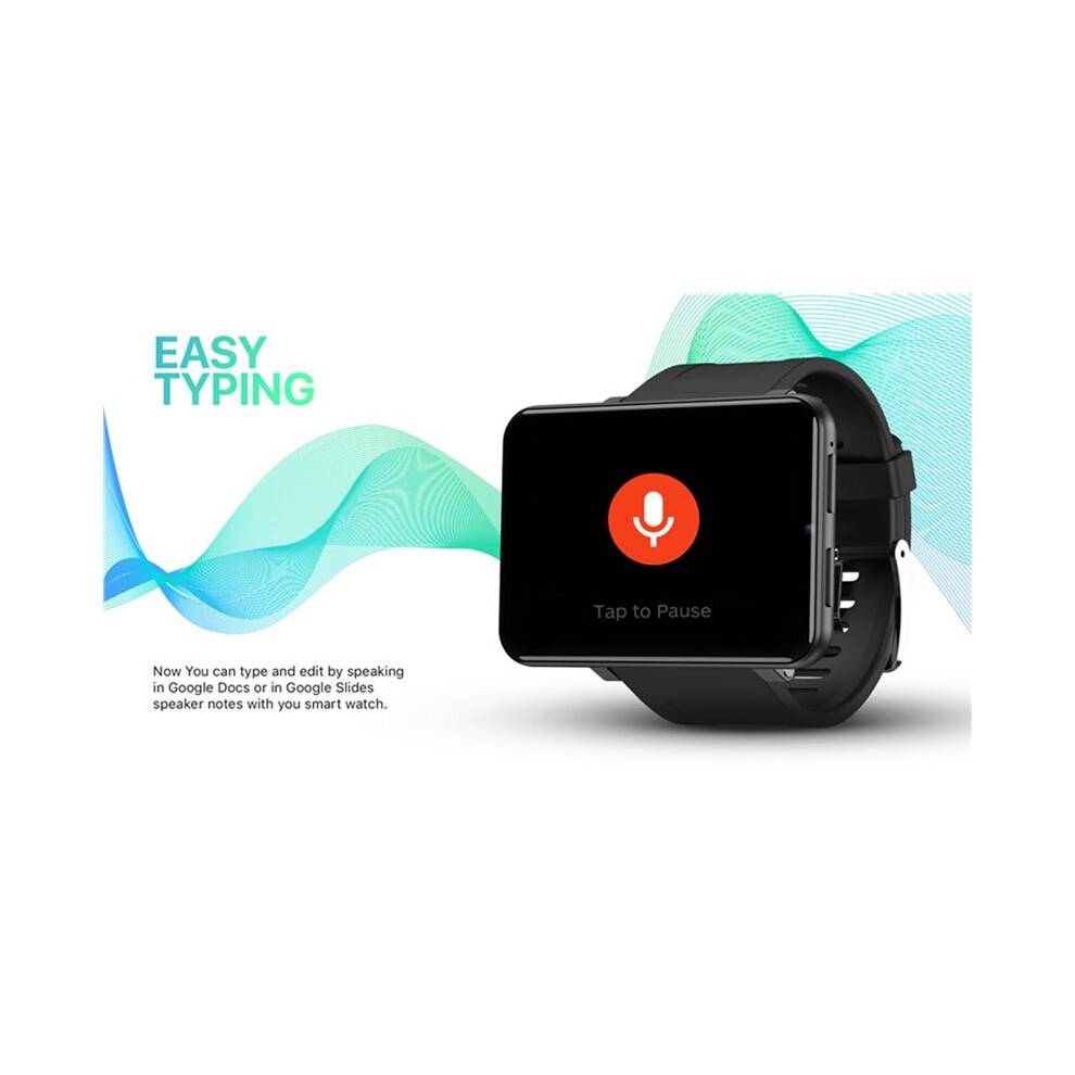 1 Pc 4G Watch 2.8In Touch Screen Sports Fitness Smartwatch, 3+32G Android SIM Card Slot/Heart Rate Watch B
