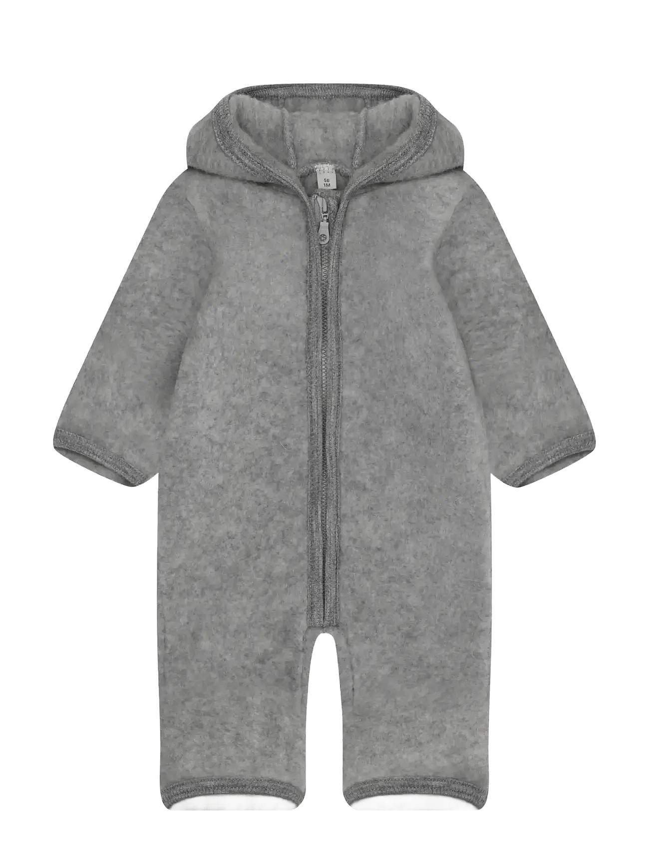 HUTTELIHUT Pram Suit Wool Fleece | Grey | 68