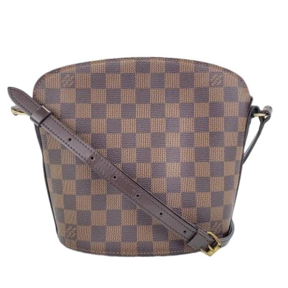 Louis Vuitton Vintage Pre-owned Canvas Bucket Bag - Vintage - Dame - Brun - ONE SIZE - Uld