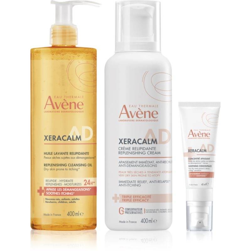 Avène XeraCalm A.D. Lipid-Replenishing Care Set Sæt til tør og atopisk hud - 1 stk.