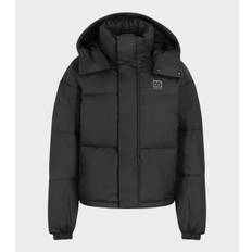 Dyngja Down Cropped Jacket Black