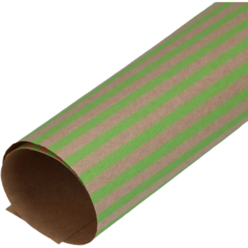 Blompapper ark Lackrand Grön 75x50cm