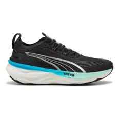 Puma ForeverRun Nitro 2 Stability Running Shoe Men - Black, Blue, Size 9 - black
