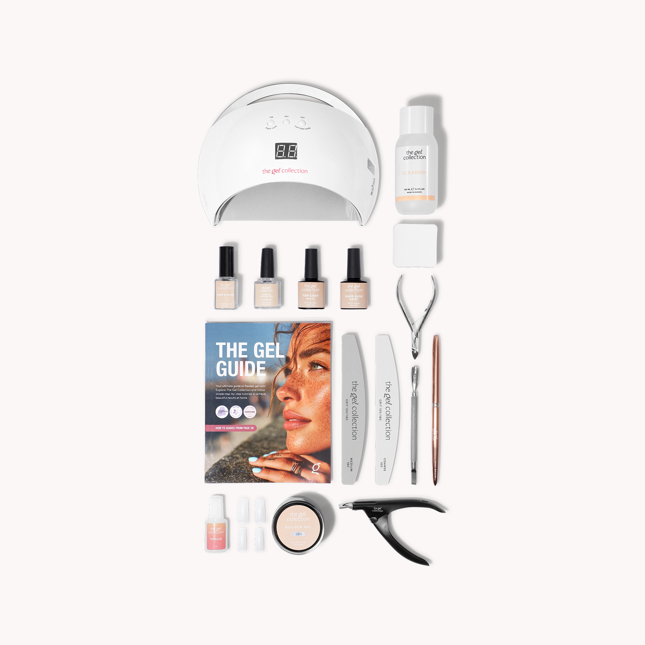 Builder Gel 21FREE Startpakke • The Gel Collection - Med bogen 'NEGLE'