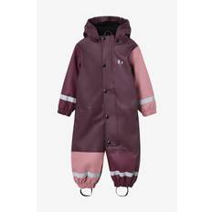 Lindberg - Regndragt Fagerhult Rain Set Fleece - Lilla - 98
