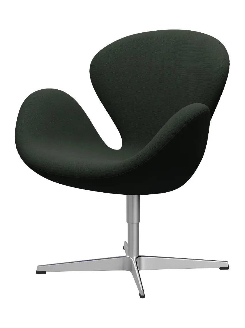 3320 Svanen i stof (prisgruppe 2) af Arne Jacobsen Steelcut / 975 Dark army green - Jacobsen Plus