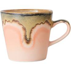HK Living 70s Ceramics Americano mug Blossom - NO_SIZE Muggar Med Öra Från Magasin - Rose/beige (NO_SIZE)