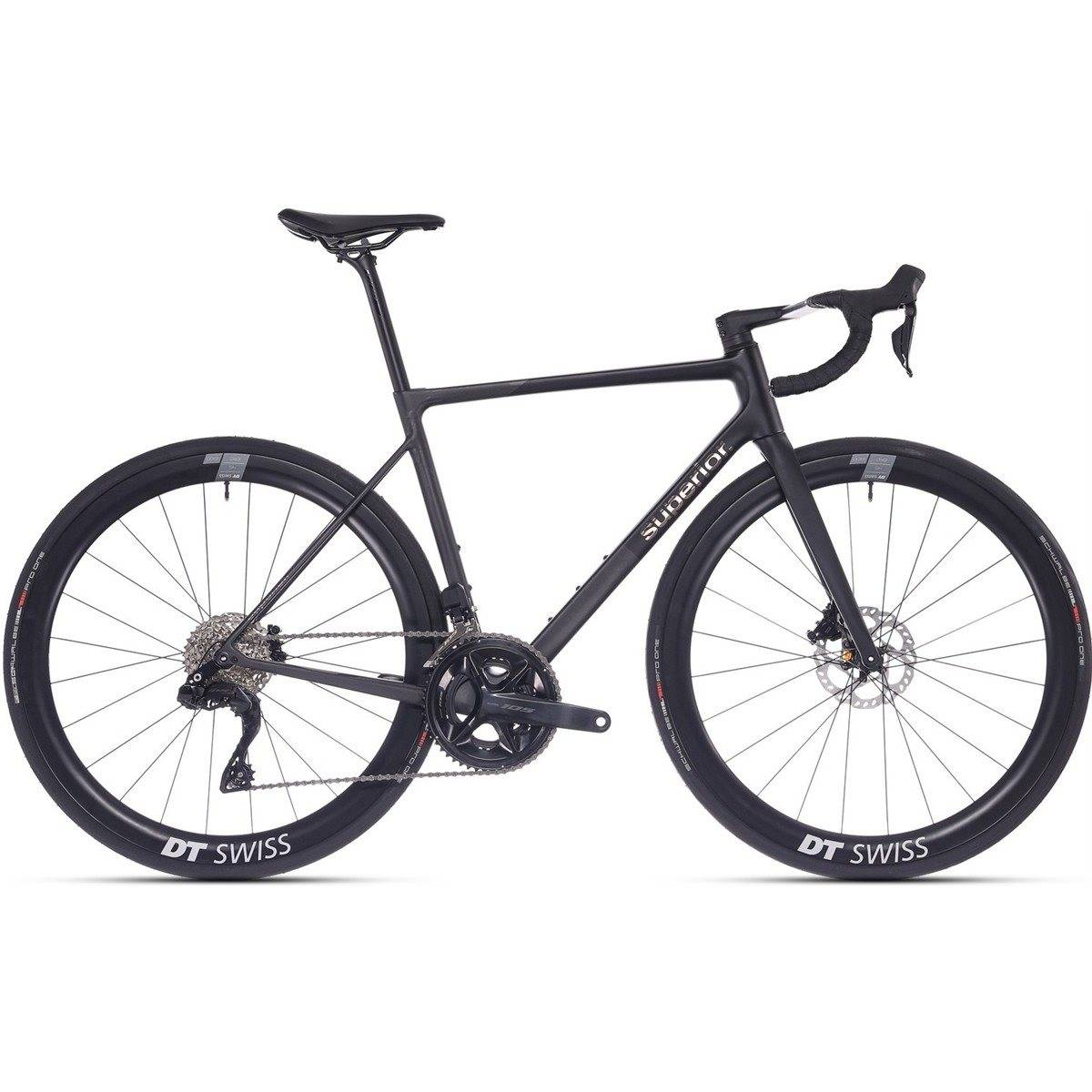 Racercykel allround Superior RR 9.6 Matte Carbon/Black (XL)