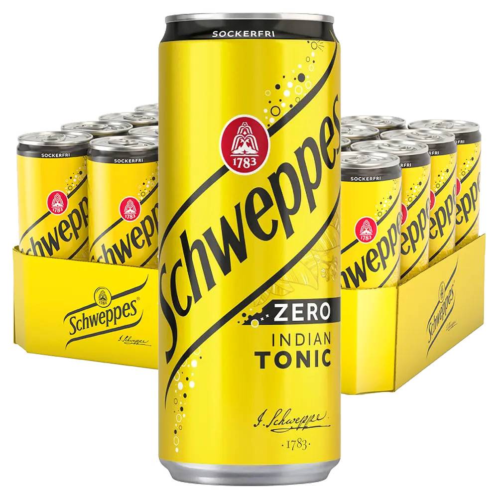 Schweppes Indian Tonic Zero 33cl x 20st