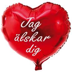 Folieballong Älskar dig