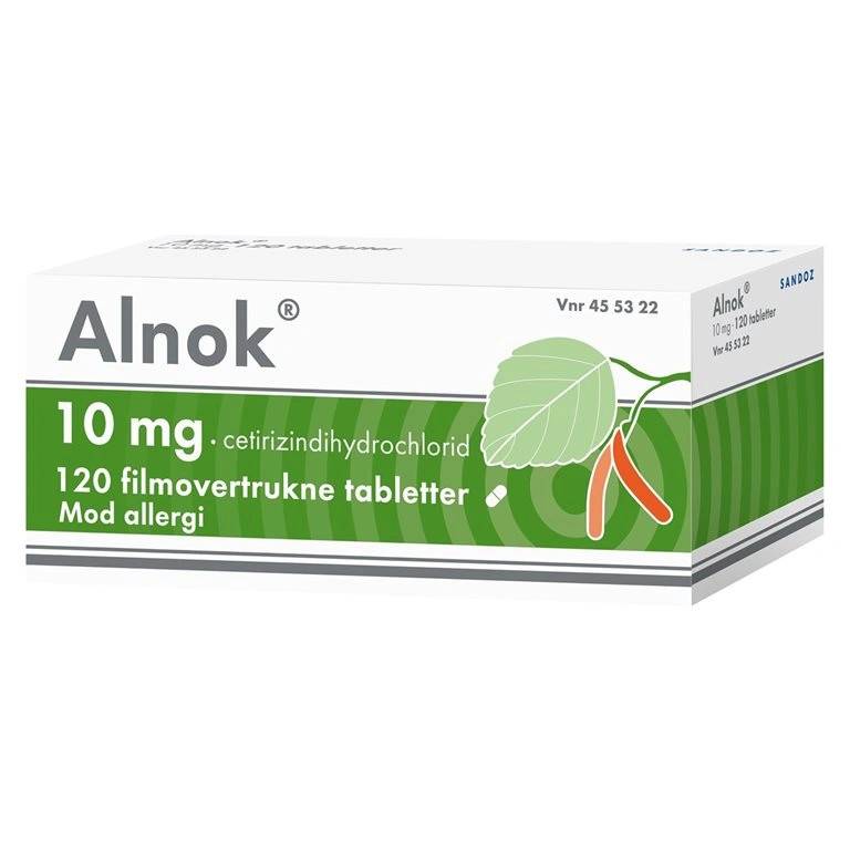 Alnok 10 mg - 120 stk