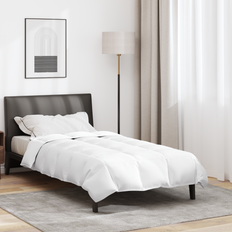 vidaXL Quilts & Dyner Hvid 135 x 220 cm Dun