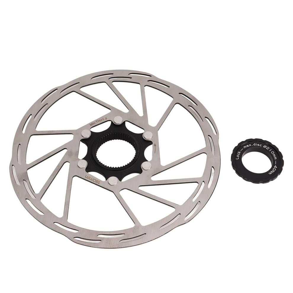 Højstyrke Centerlock-skivebremseskive, bremsespor i rustfrit stål for støjsvag drift og god bremseevne, hult design for varmeafledning
