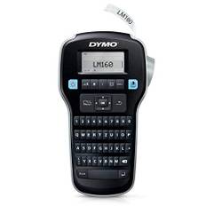 DYMO LabelManager 160 Tragbares Beschriftungsgerät | Etikettiergerät mit QWERTZ Tastatur | Einfache Textbearbeitung
