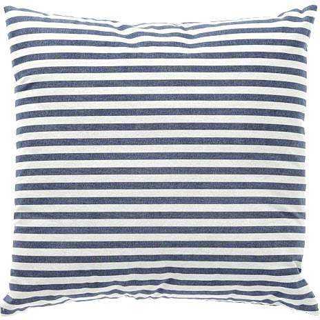 Salling Trend pyntepude - blå og hvid strib (På lager i butik)