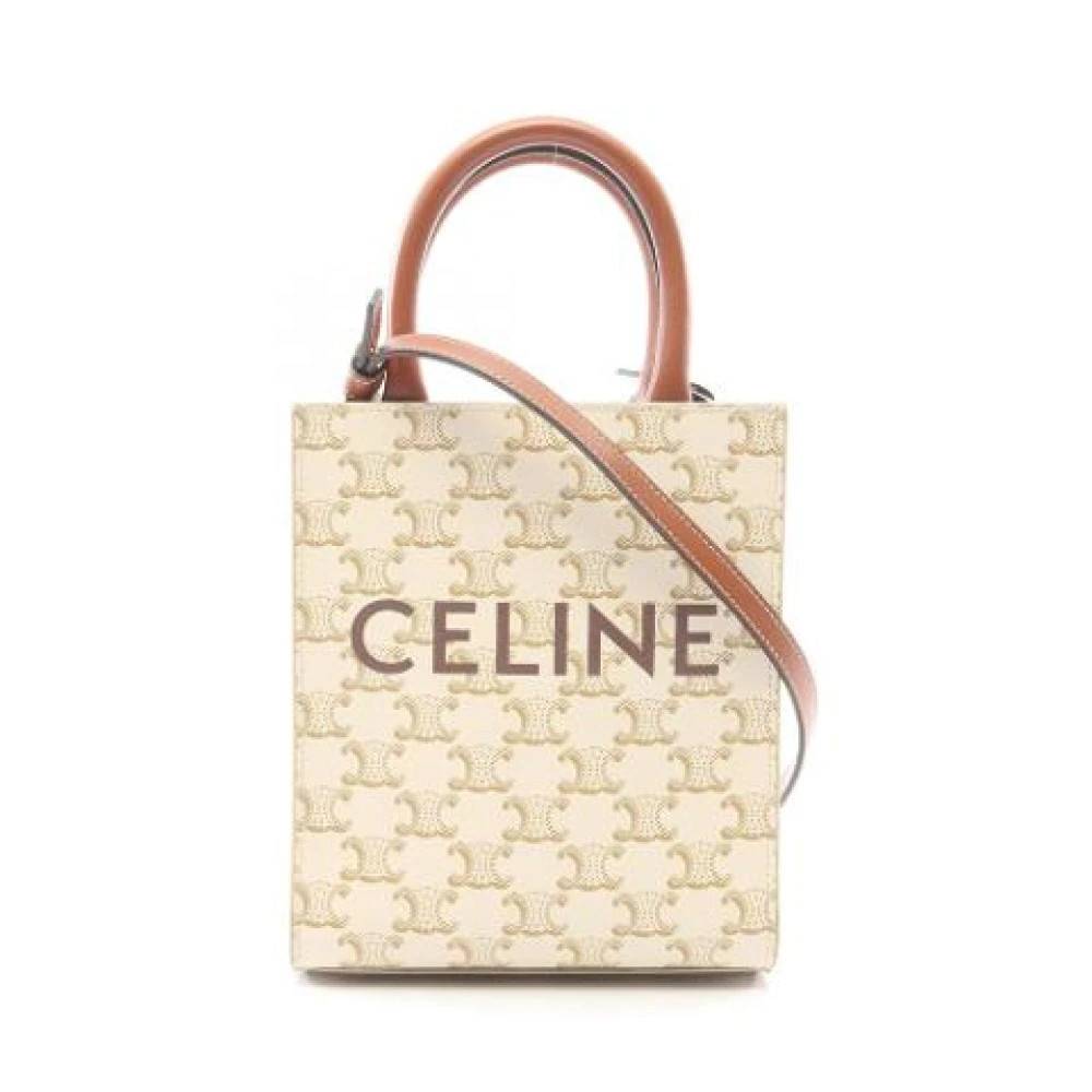 Celine Vintage Pre-owned Vintage Mini Taske - Vintage - Dame - Flerfarvet - ONE SIZE - Læder