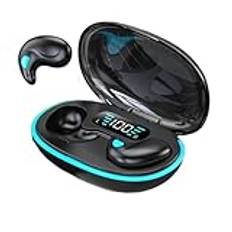 in-ear sovhörlurar | Trådlösa öronsnäckor in-ear benledning | Mobiltelefon brusreducerande sidosnopp sömnöronsnäckor för fiske, cykling