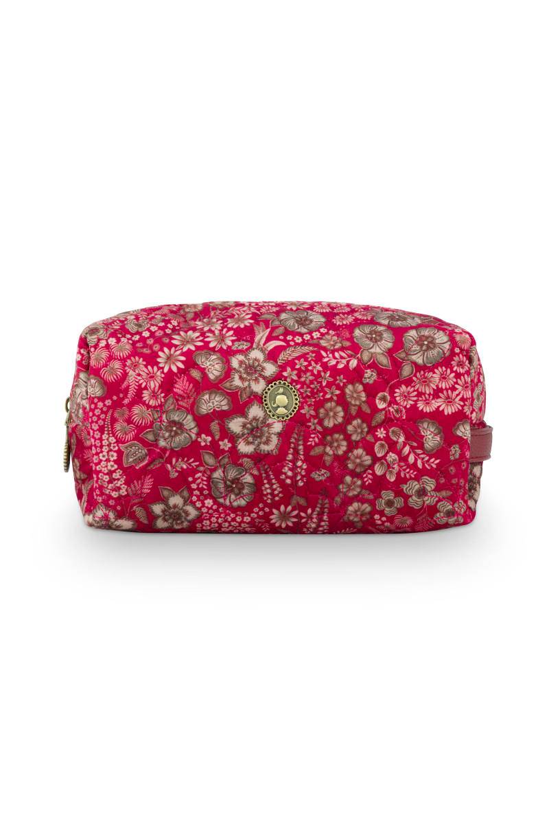 Coco Cosmetic Bag Medium Quilted Daisy Dreams Red 21.5x10x10.5cm