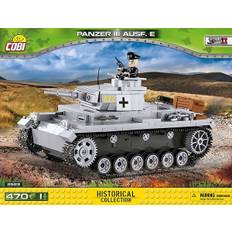 COBI-2523 Tysk WW2 Panzer III Ausf.E - historisk stridsvagn