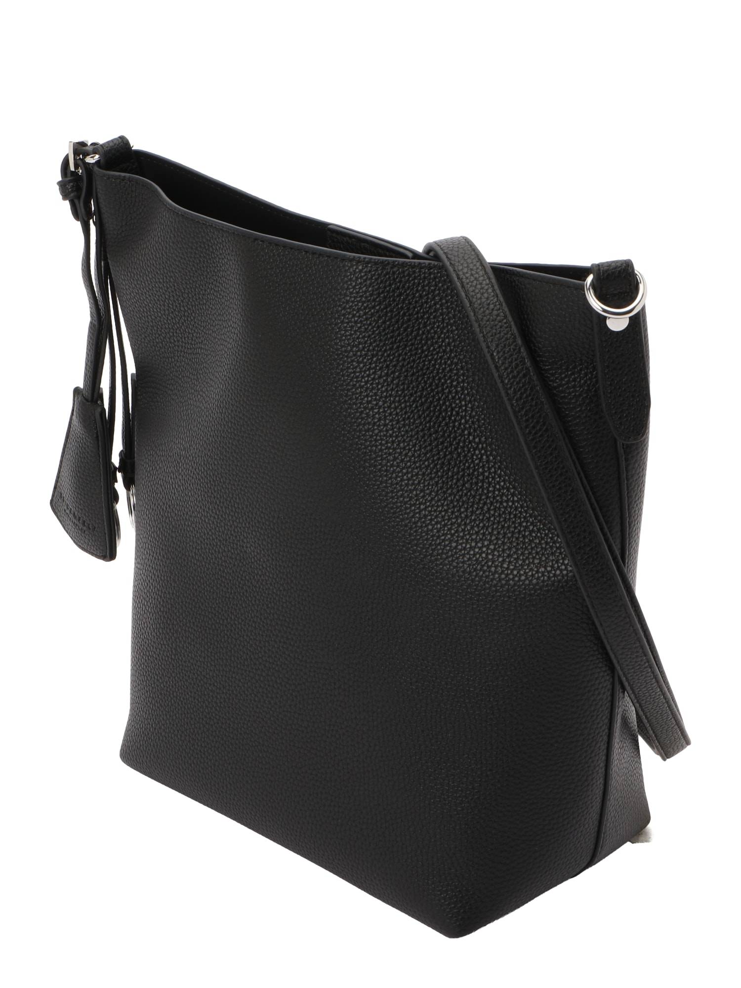 Seidenfelt Håndtaske 'Lohja Hobo'  sort