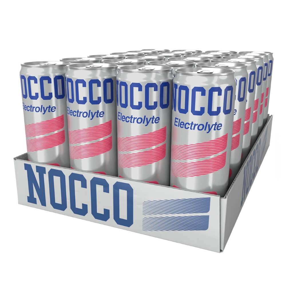 24 x NOCCO Electrolyte, 355 ml (Pink Grape).