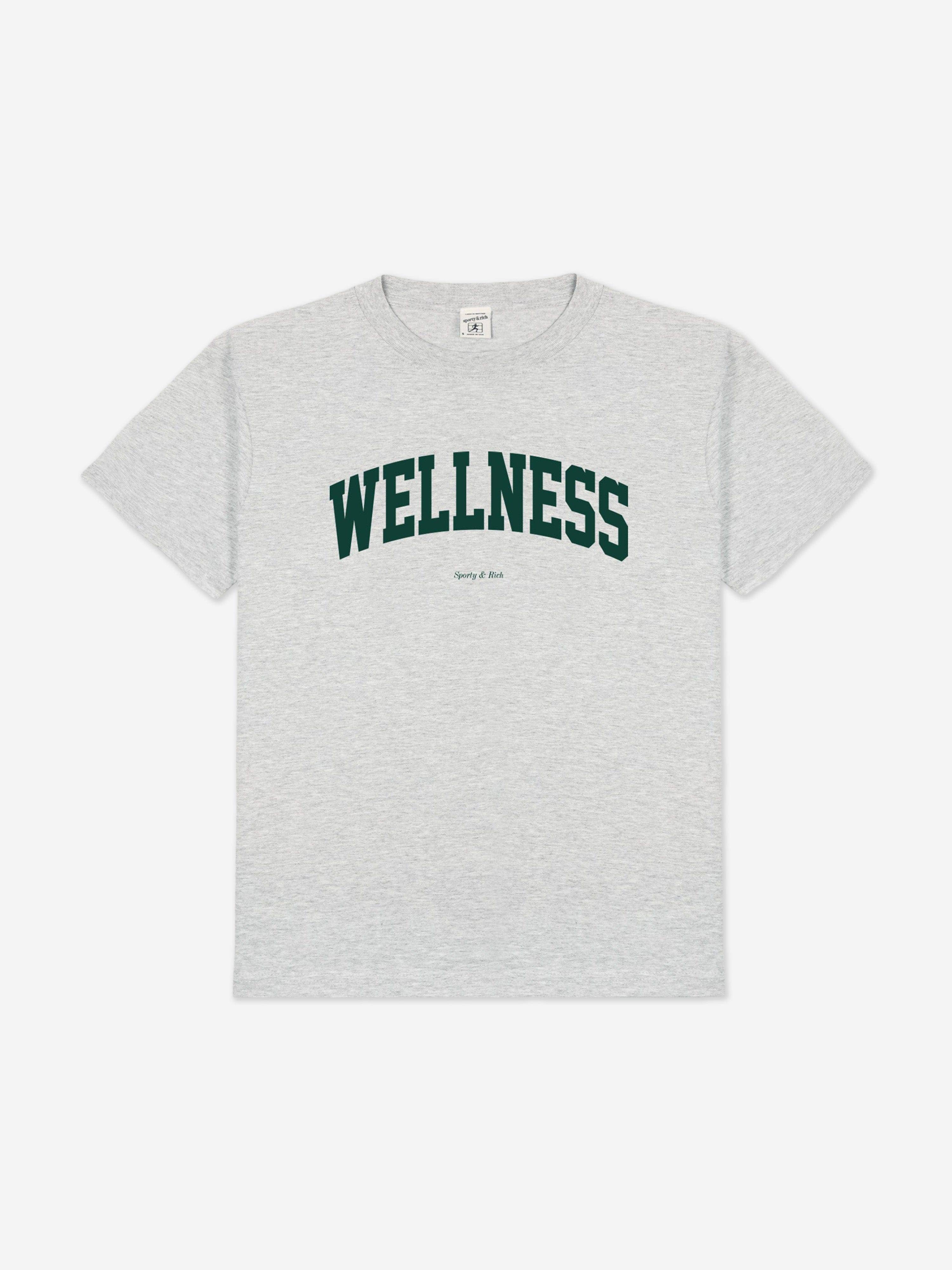 Sporty & Rich Kids Wellness Ivy T-Shirt in Grey - Grey / 8 - 10 Yrs (8 - 10 Yrs)