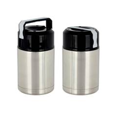 Kinvara Svart Metall Mattermos - 1L
