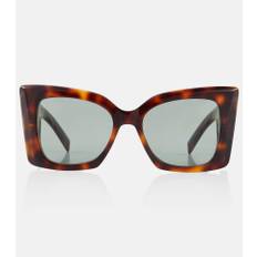 Saint Laurent SL M119 Blaze cat-eye sunglasses - brown