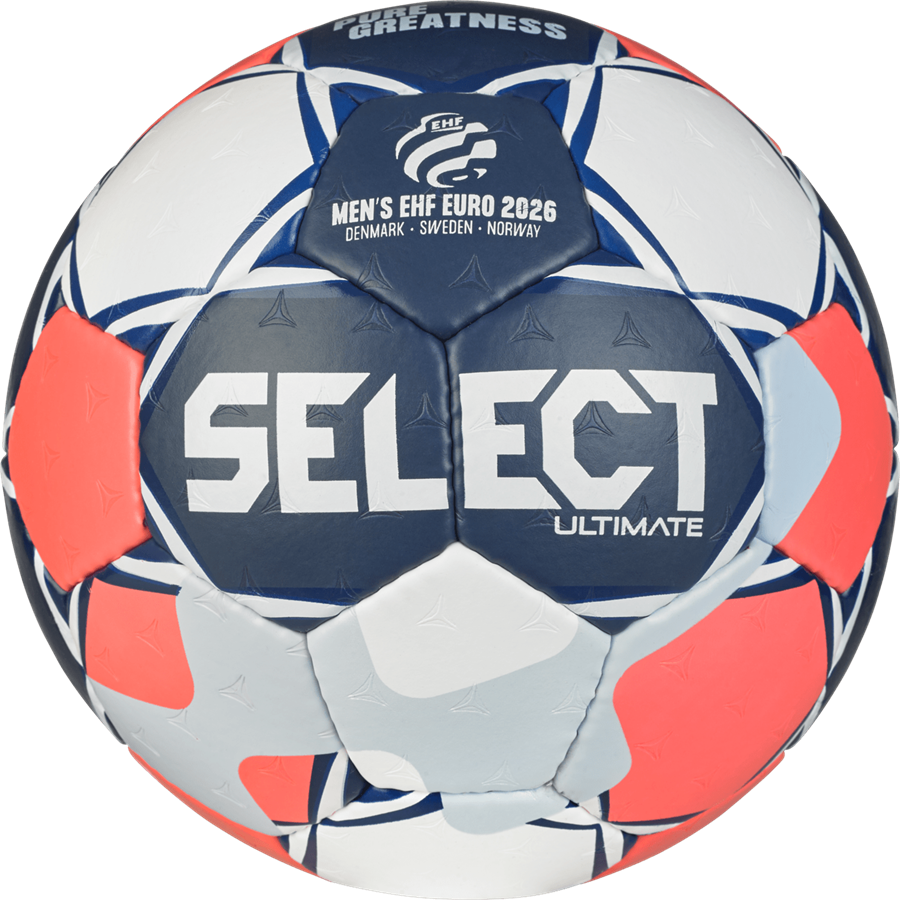 Select ULTIMATE håndbold til EM 2026 MEN - Blå/Hvid-2 (Junior/Damer)