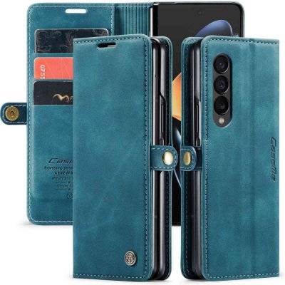 CaseMe Slim Plånboksfodral Samsung Galaxy Z Fold 4 Blå
