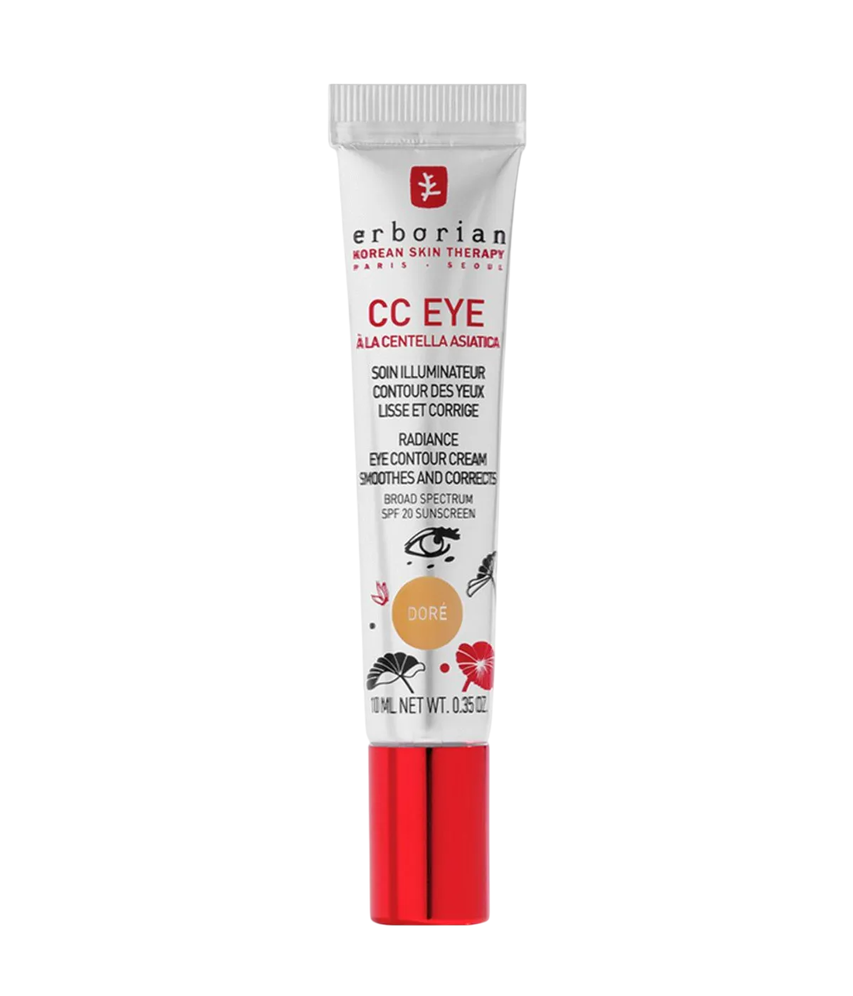 Erborian CC Eye Radiance ögonkonturkräm Doré SPF 20 - 10 ml