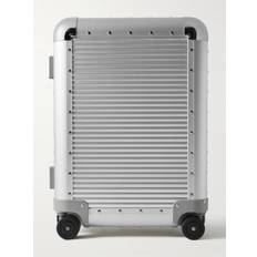 FPM Milano - Bank Spinner 55cm Rubber-Trimmed Aluminium Suitcase - Men - Silver