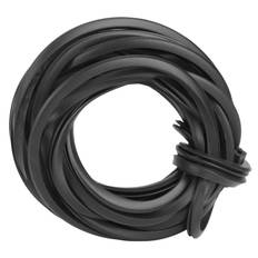 Rubber Seal Strip Black Greenhouse Rubber Strip Glass Sealing Rubber Line Cable Greenhouse 55m / 180ft