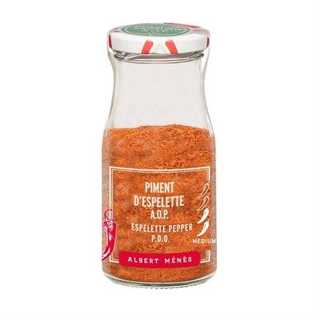 Albert Ménès kryddor i glasburk – Espelette Pepper P.D.O. 40g