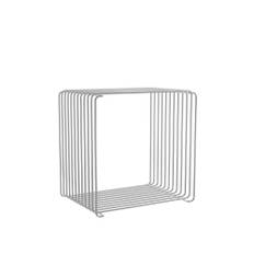 Montana - Panton Wire Single hylde, dybde 25,7 cm - Krom - Reolsystem - Verner Panton - Sølv - Metal