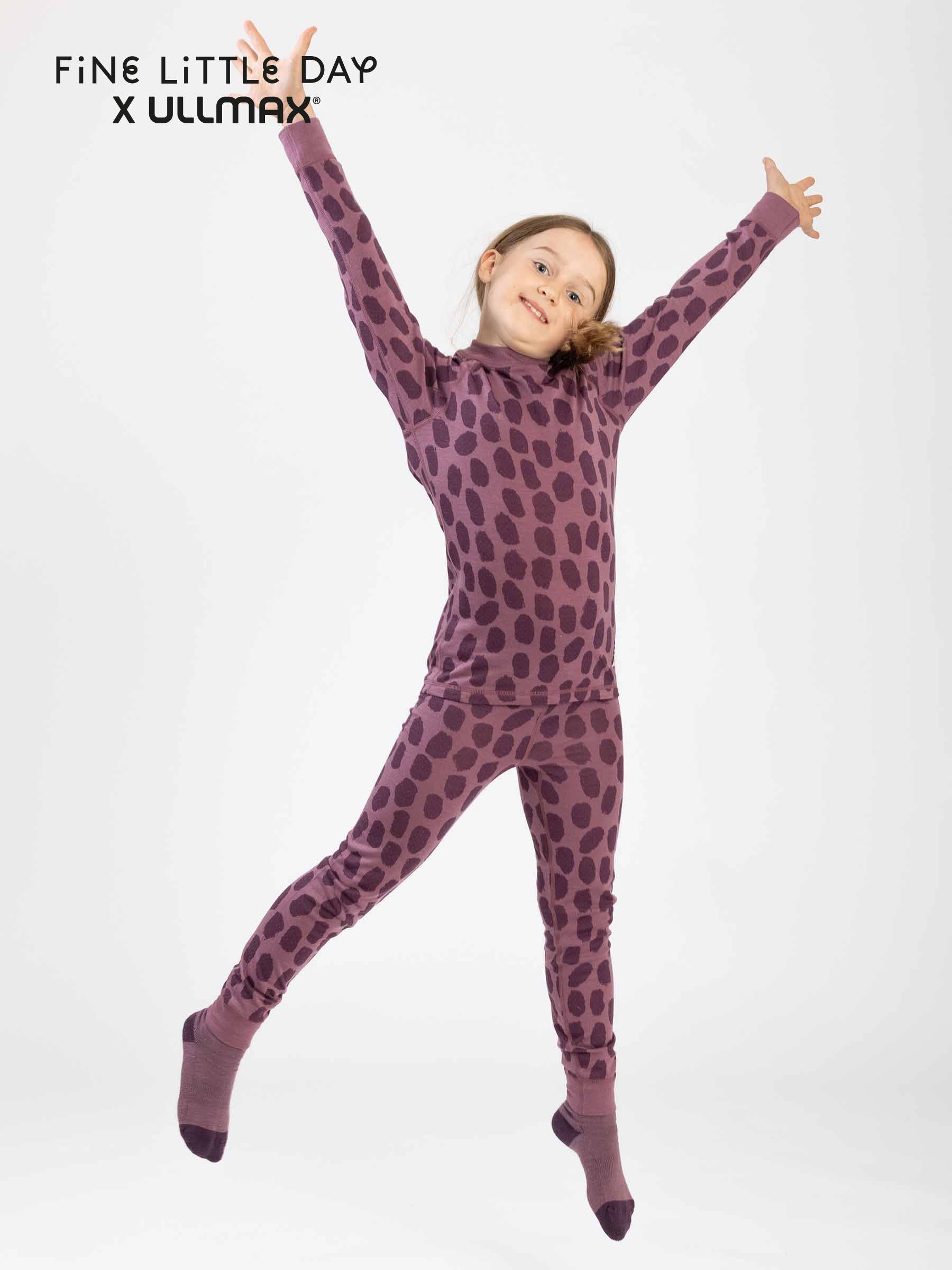 Mossa Merino Warm Set Kids - Rosa (110)
