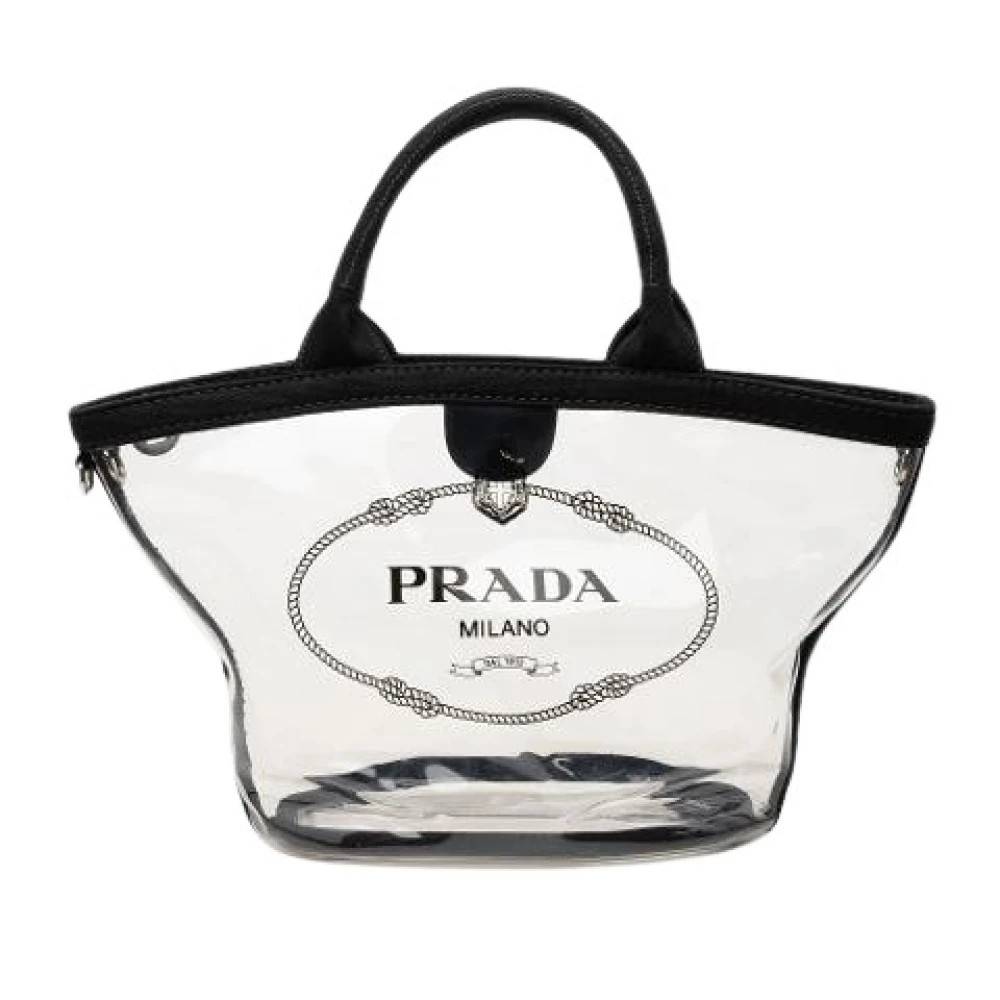 Prada Vintage Pre-owned Satchel - Vintage - Dame - Sort - ONE SIZE -