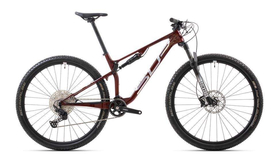 Heldämpad MTB Superior Xf 929 Rc_23 Gloss Dark Red (L)