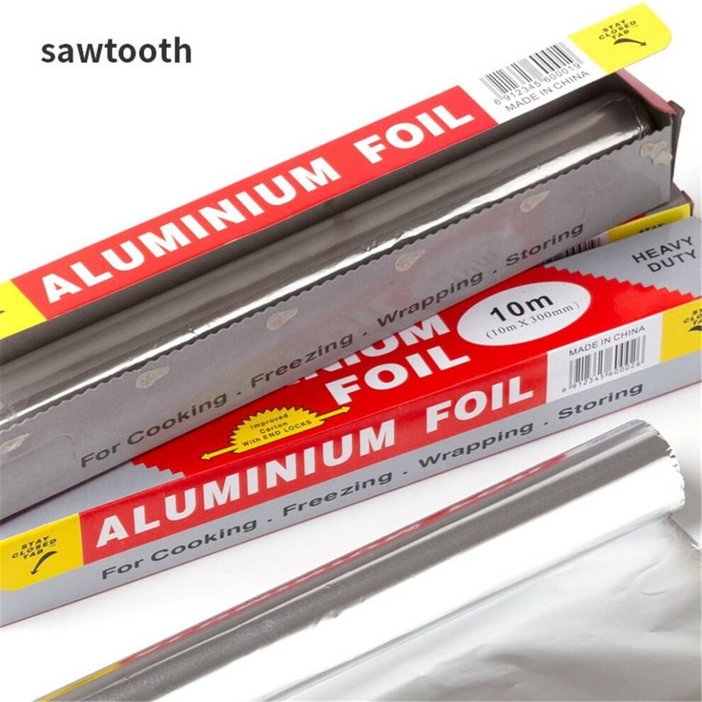 Aluminiumsfolierulle til fødevaregodkendelse, 10 stk., 1 pakke
