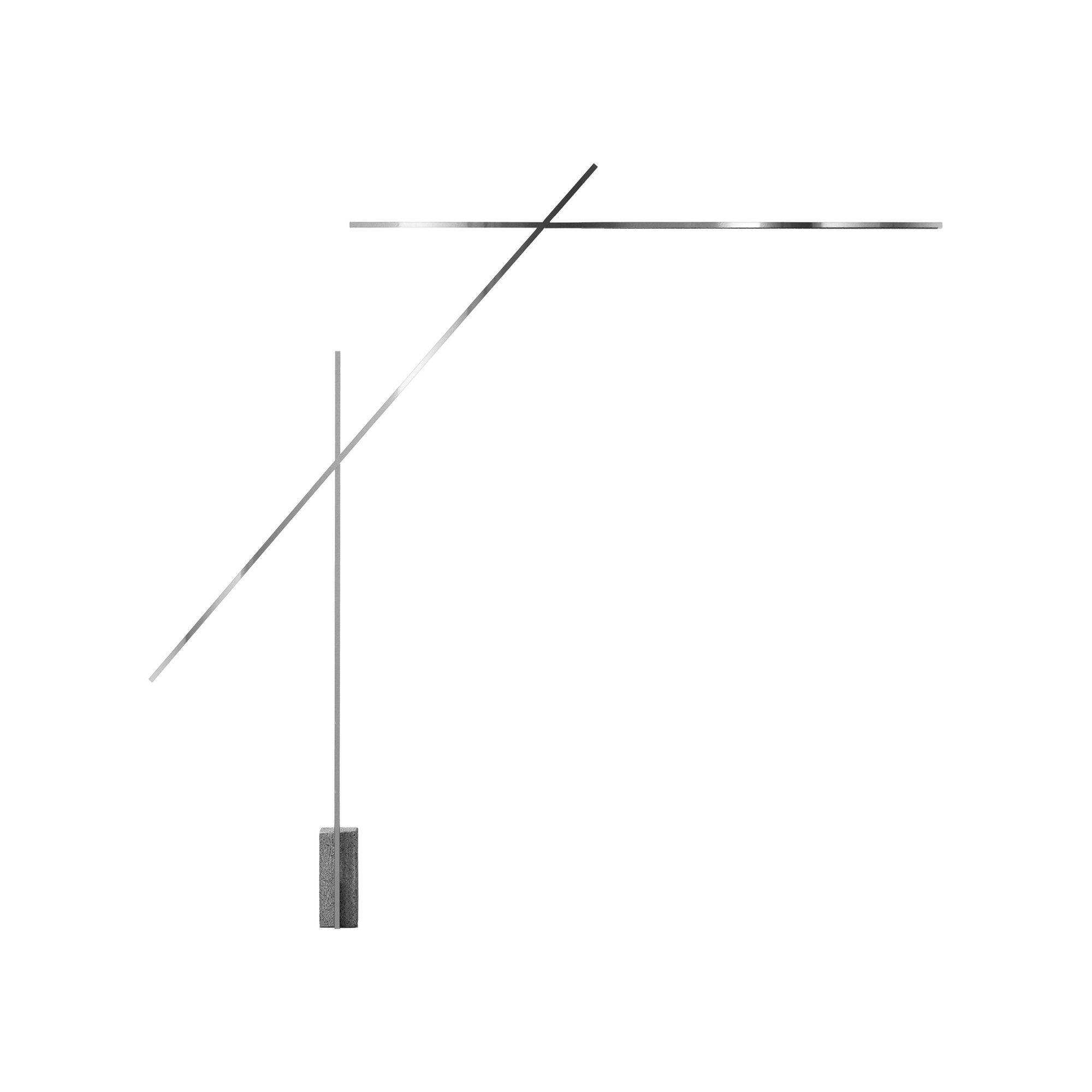 Nemo Flamingo Gulvlampe 3000K Krom