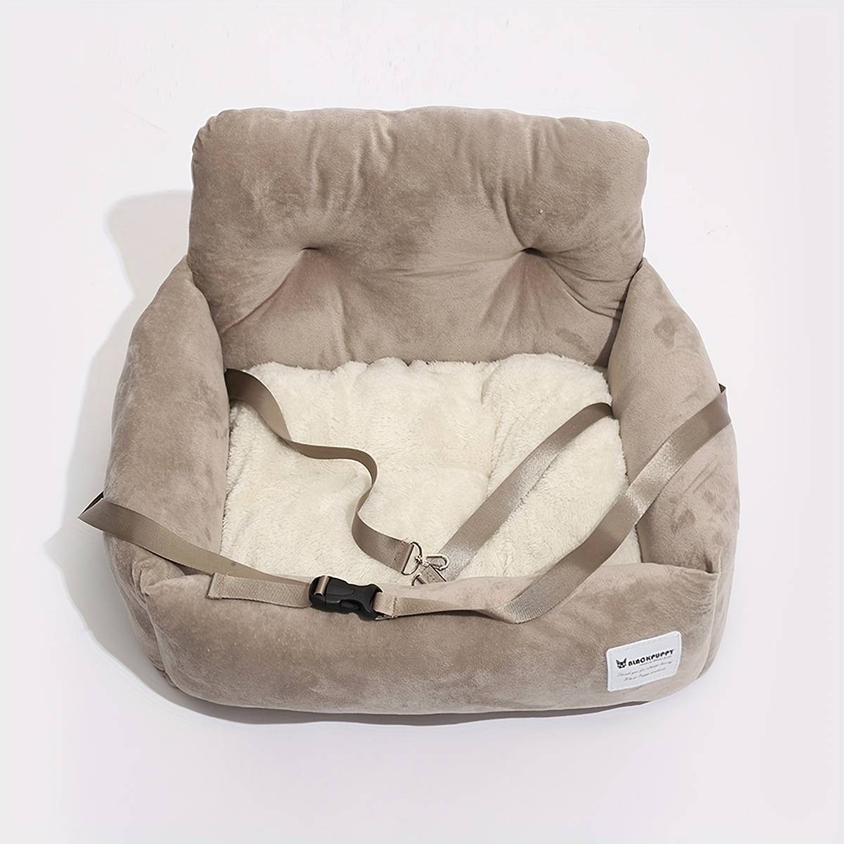 TEMU Pet Carrier For To Medium Pets, Brown Plush Bed