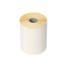 Termoetiket, TOP Hvid 102x192mm m. perf ø40 kerne 350stk/rul