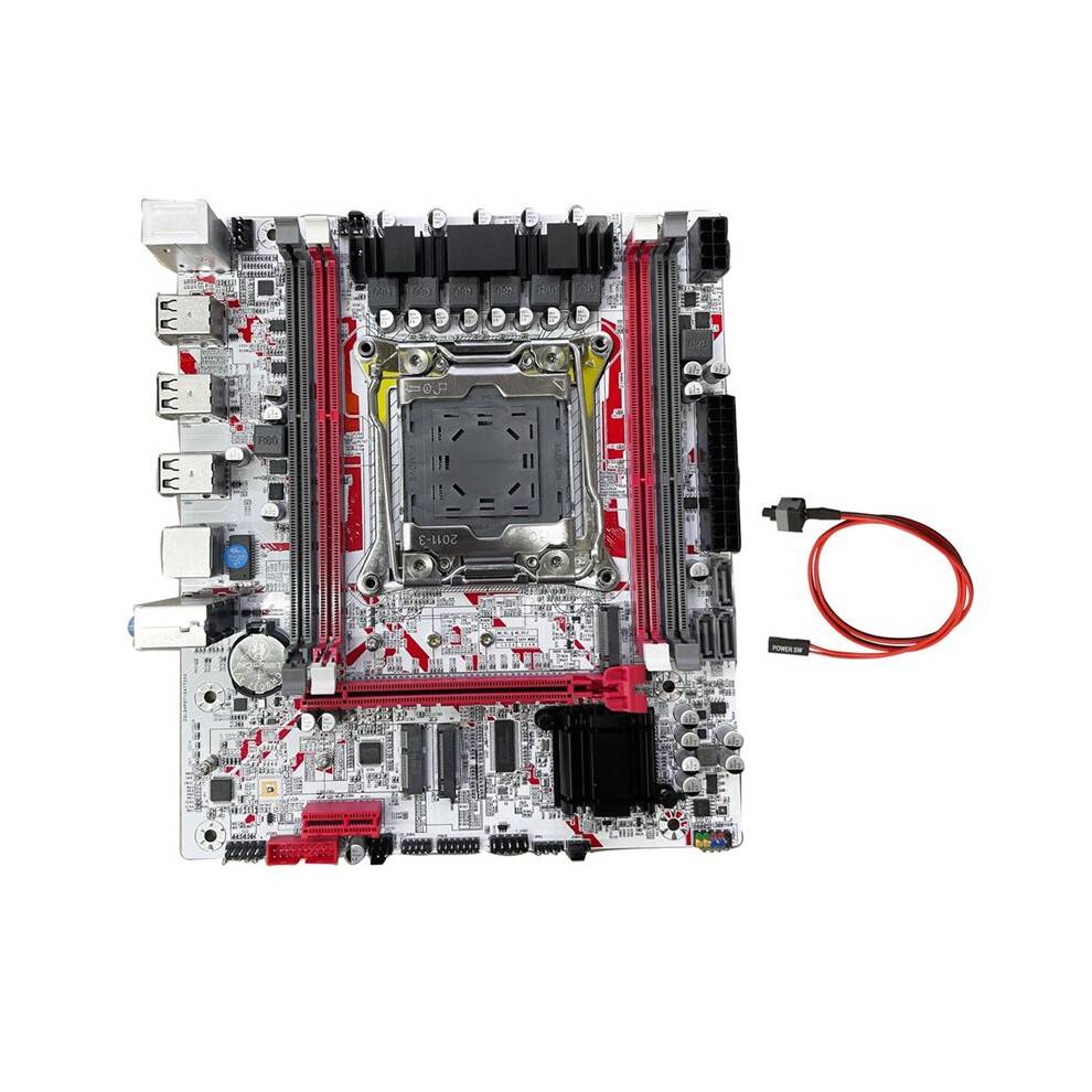 X99 Motherboard X99G757 Desktop Gaming Motherboard LGA 2011-3 DDR3 HM55 Chip Supports to 64GB of Memory