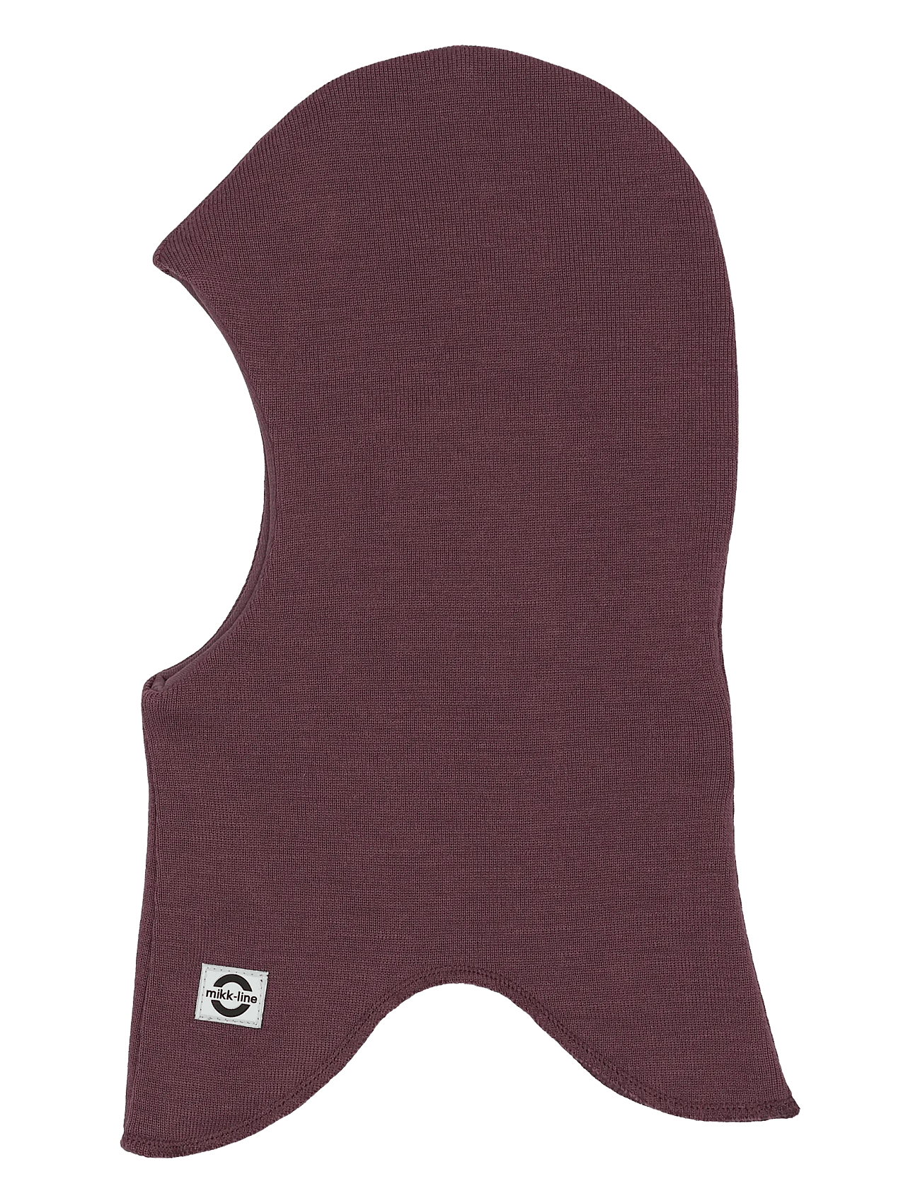 mikk-line Wool Fullface - Solid W. Windstop - Burgundy - 110/116