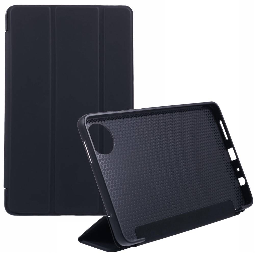Xiaomi Redmi Pad SE 8.7 4G - Tri-Fold läderfodral - Sort