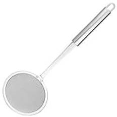 Skimmer Spoon, Steel Mesh Food Strainer Japanese Hot Pot Skimmer for Foam Grease Oil Filter