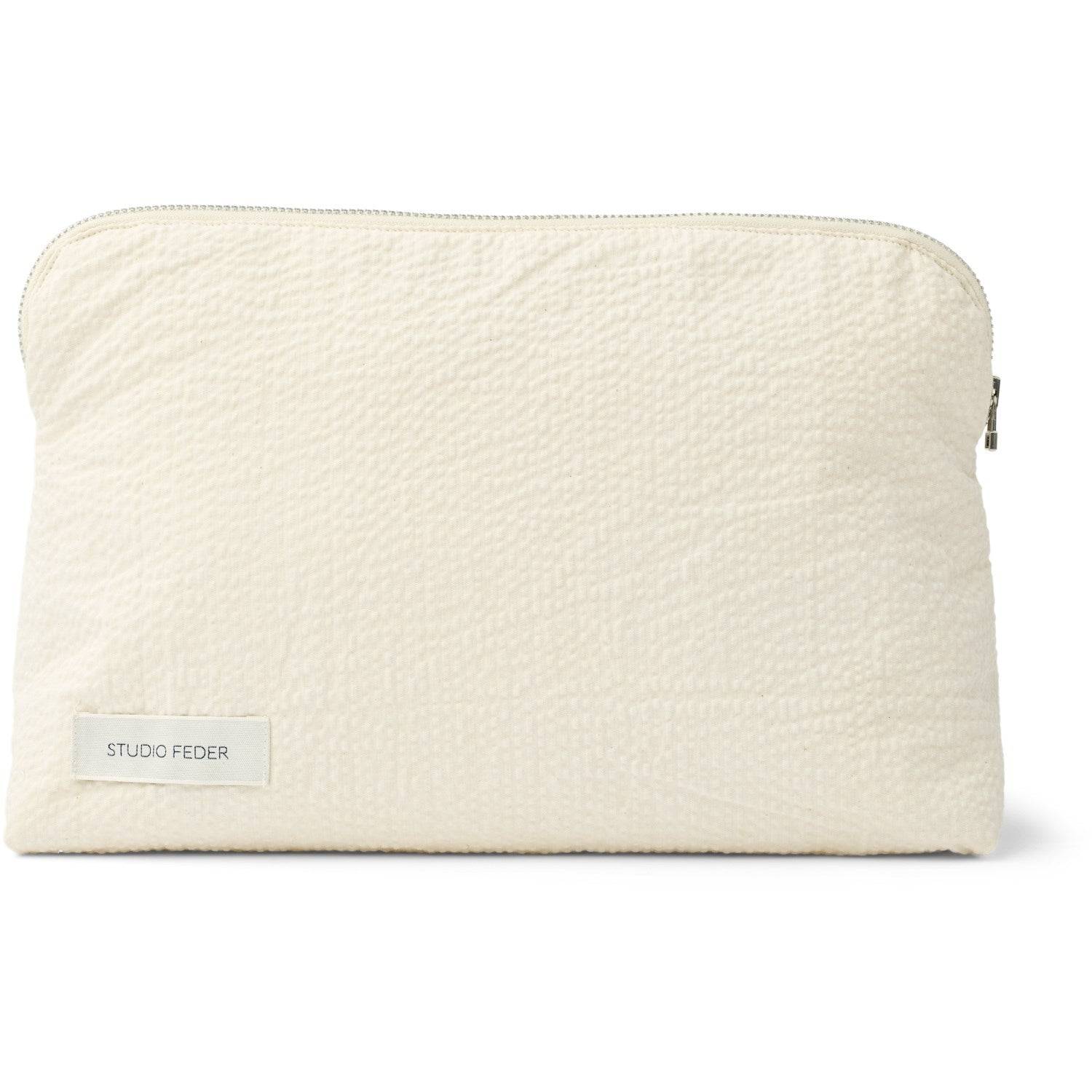 Studio Feder Undyed Celia Toilettaske Seersucker