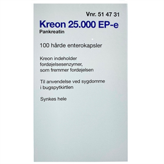 Kreon 25.000 EP-e 2care4- Fri fragt over 249